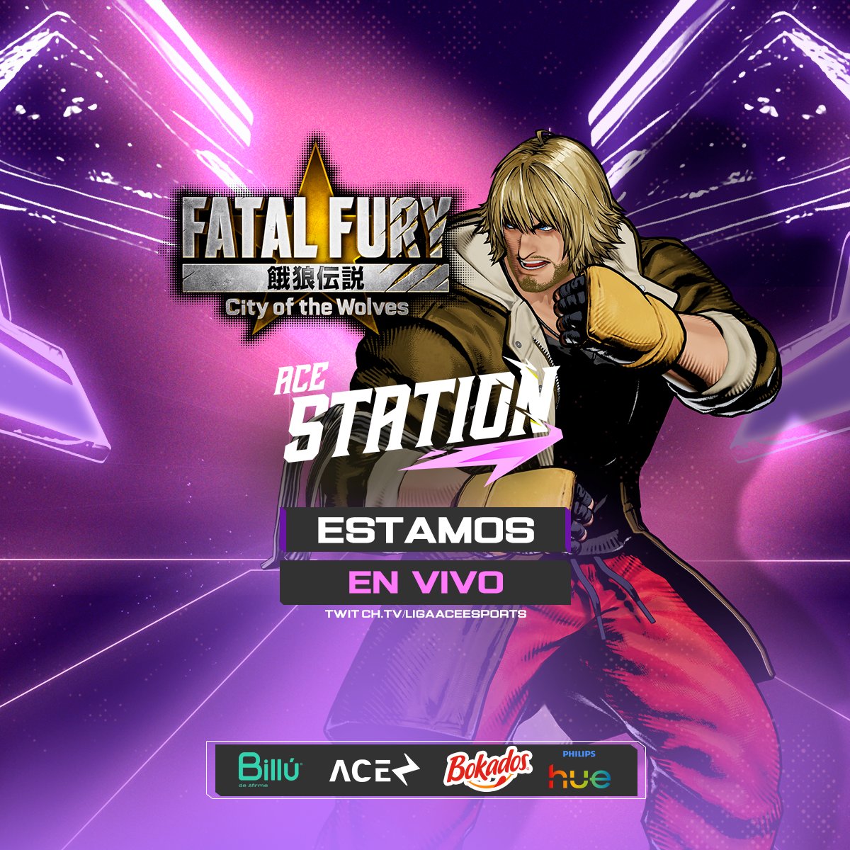 ¡Ya estamos EN VIVO con la Décimo Quinta Estación de #LíneaKOF! ⚡️

Sintoniza el stream 🟣 twitch.tv/LigaACEEsports

#SetUpPhilipsHue | <a href="/BilluBank/">Billú</a> | <a href="/BokadosMX/">Bokados</a>