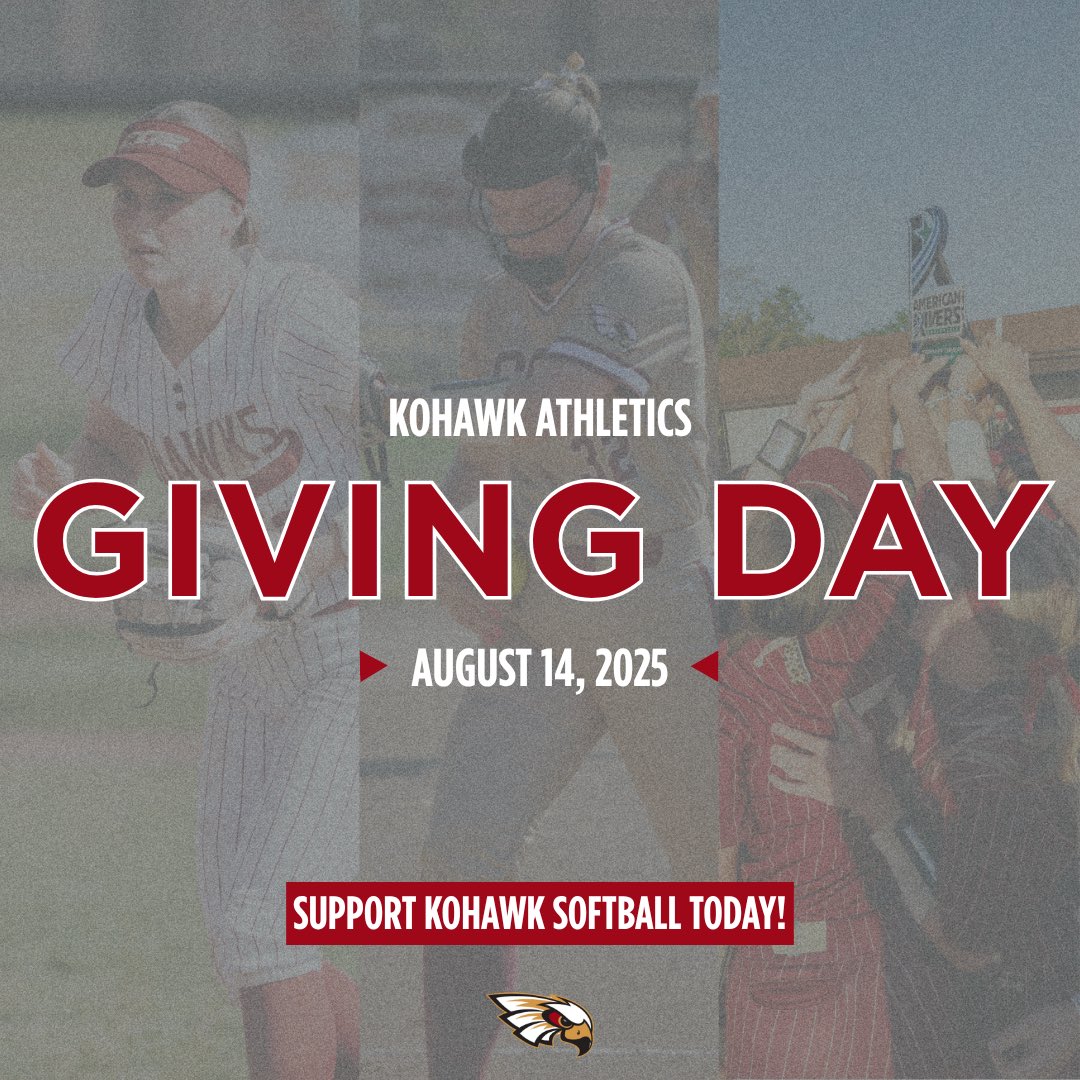 CoeSoftball's tweet photo. It’s a great week to support the Kohawks. The giving page is live now!

https://t.co/1LznW8GwHC

Our first ever Athletic Day of Giving is Thursday! Give today, give Thursday, repost, and spread the word to help support Kohawk Softball!! https://t.co/1wj3uzCT7W