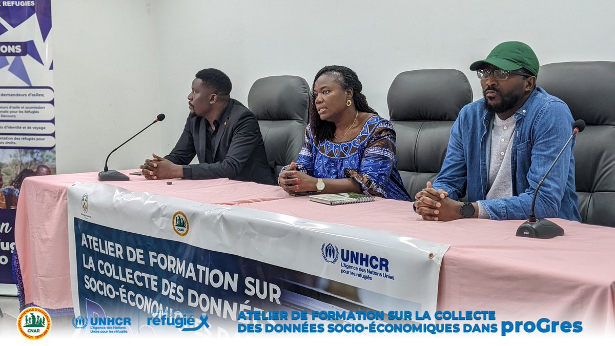 cnar_togo's tweet photo. Pdt 2 jrs, le personnel technique de la #CNAR a bénéficié d’un accompagnement sur les indicateurs socio-économiques et leur saisie effective dans la base de données #proGres V4 avec l'appui du @UNHCR_Togo
🌐https://t.co/HBoD0GDQ0t
#GOUVTG #actionssocialestg #réfugiés #togo https://t.co/QuhuRZVEDx