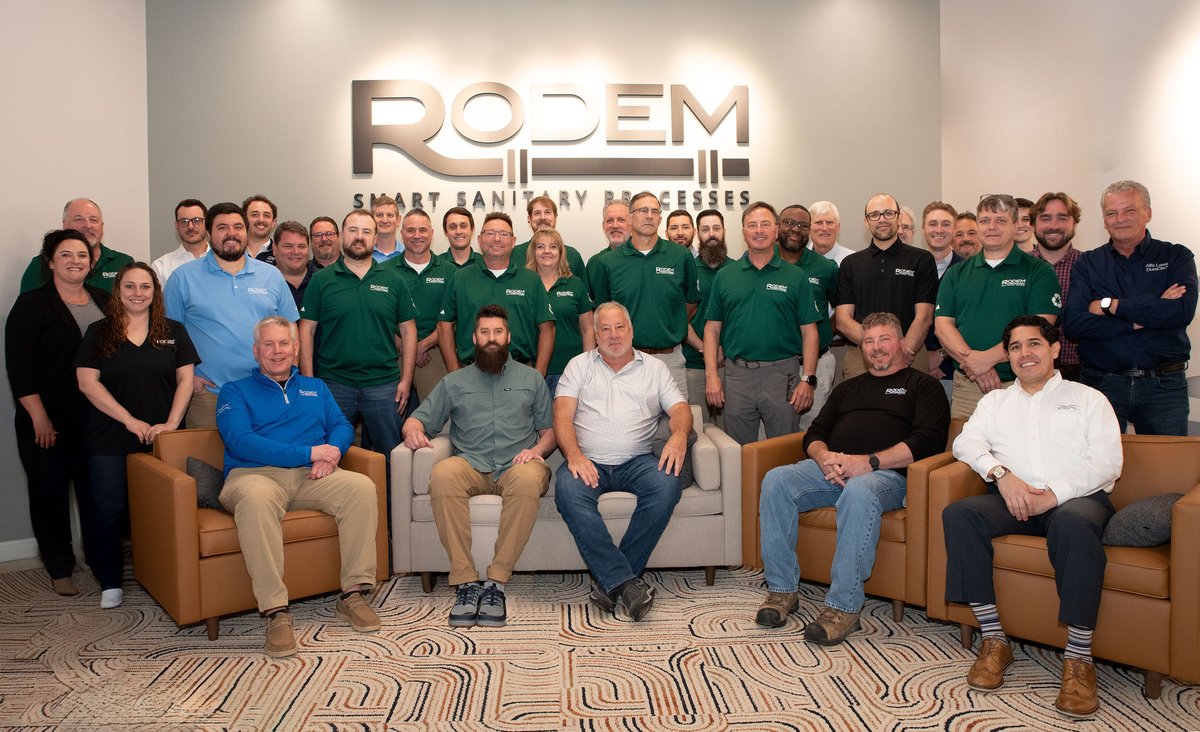 RodemProcess's tweet image. “Support” isn’t just a core value—it’s a promise.

Whether it&apos;s a late-night call, a custom solution from our fabrication shop, or same-day shipping from our warehouse, our team shows up—ready to deliver. 

Let’s talk: rodem.com/contact/get-a-…

#SanitaryProcessing #CustomerSupport