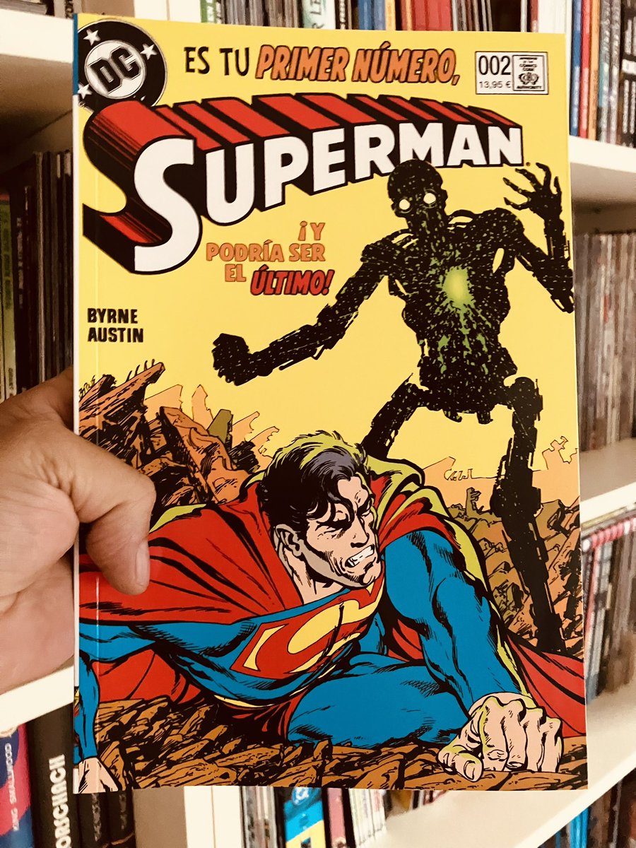César Bustamante (@cesart01) on Twitter photo #UnComicParaDespuesDeCenar:
“BDC: Superman” #2 de Byrne & Ordway (<a href="/PaniniComicsEsp/">Panini Cómics España</a>)
Superman defenderá Metrópolis de Metallo al mismo tiempo que mantiene oculta su identidad secreta a Lex Luthor y se cruza en el camino de Los Nuevos Titanes o el Fantasma Desconocido
De lo mejor #UnComicParaDespuesDeCenar:
“BDC: Superman” #2 de Byrne & Ordway (<a href="/PaniniComicsEsp/">Panini Cómics España</a>)
Superman defenderá Metrópolis de Metallo al mismo tiempo que mantiene oculta su identidad secreta a Lex Luthor y se cruza en el camino de Los Nuevos Titanes o el Fantasma Desconocido
De lo mejor