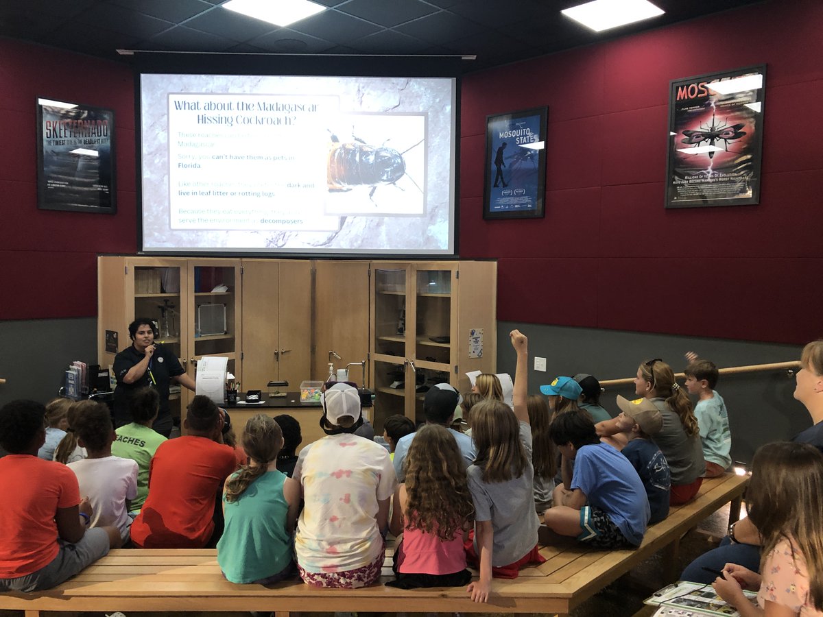 Last week was buzzing with excitement at the Disease Vector Education Center (DVEC)!
We welcomed amazing groups from Kid City USA, Mighty Seedlings, and the St. Johns Park &amp; Rec Summer Camp. They dove right into hands-on fun, learning all about insects, especially mosquitoes.