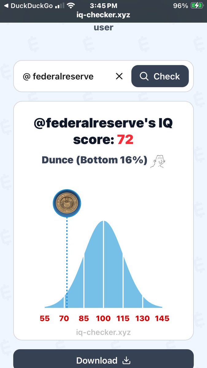 returnofthefree's tweet image. I knew it.

 @federalreserve