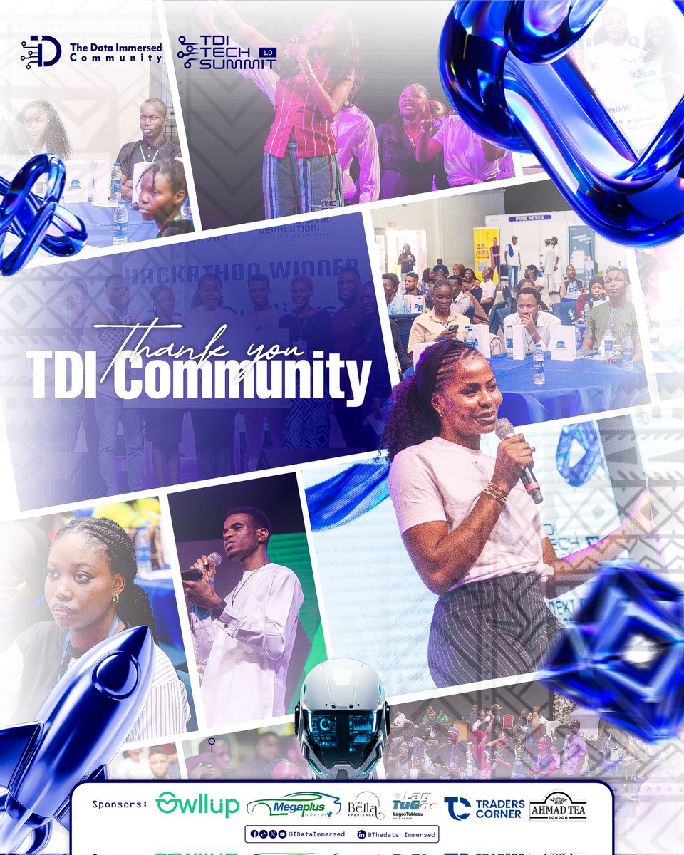 From the bottom of our hearts.  THANK YOU, TDI Community 💙🚀

You showed up. You engaged. You made #tditechsummit2025 unforgettable.

Every smile, handshake, idea shared… 
YOU made the magic happen.

Here’s to building the future together, one connection at a time. 🌍✨