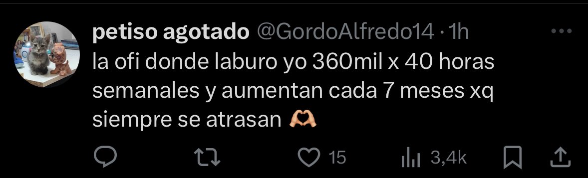 No se toma dimensión del país en el que vivimos.