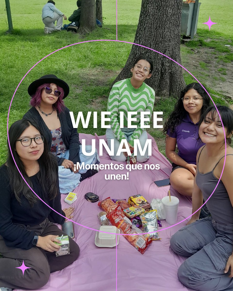 WIEunam's tweet photo. ✨ En WIE IEEE UNAM creamos lazos y crecemos juntas 💜
💡 Ciencia, tecnología y trabajo en equipo te esperan.
📌 Únete aquí: https://t.co/qqqFCJ9p4d

#WIEIEEEUNAM #Reclutamiento #MujeresEnSTEM #IEEE #UNAM #FIUNAM https://t.co/SX0JUCo6wc
