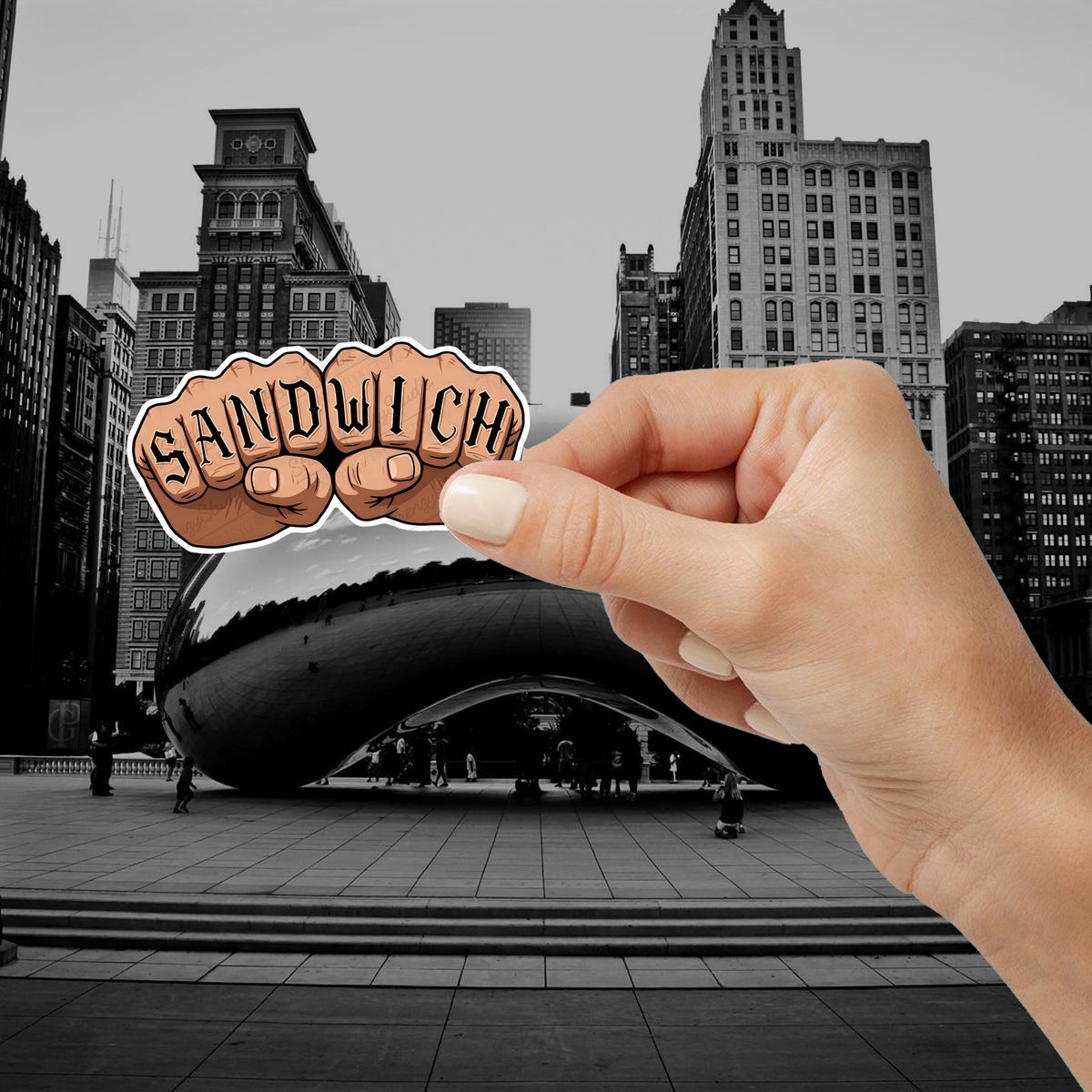 StickerFrenzyy's tweet image. Throw a punch of humor into your life with our Knuckle Sandwich sticker 👊
Perfect for laptops, water bottles &amp;amp; more.
👉 etsy.me/47mT1KL
#FunnySticker #KnuckleSandwich #TattooStyle #VinylDecal #Etsy