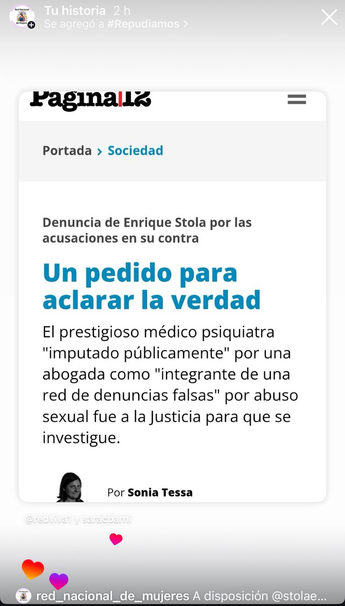 Todo nuestro apoyo y a disposición para lo que necesite <a href="/Stolae/">Enrique Stola</a> 
#SeraJusticia ⚖️