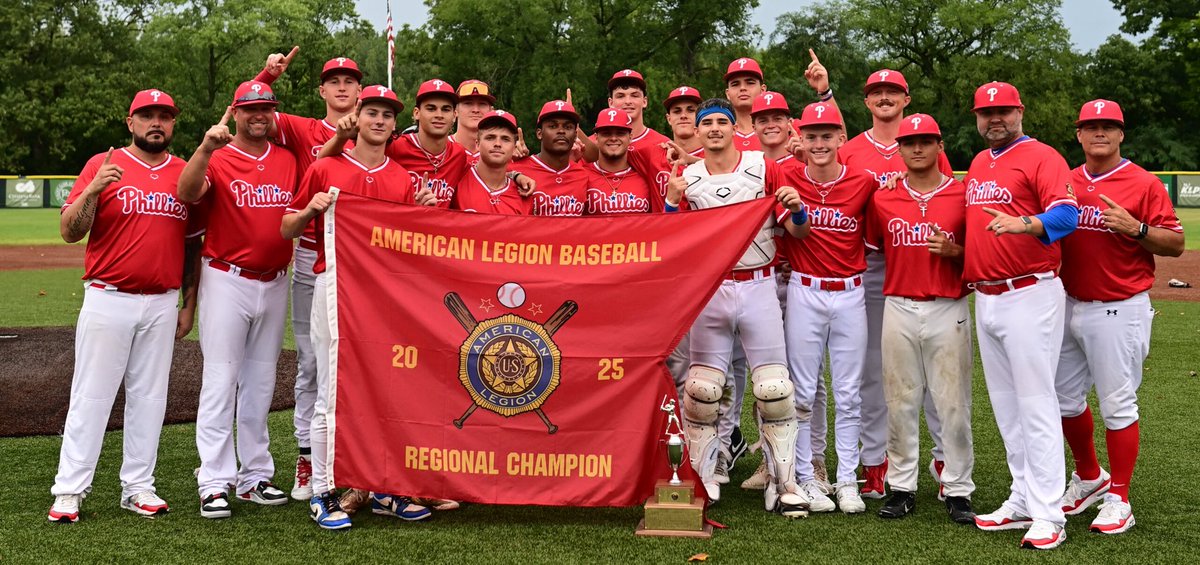 YBM_cast's tweet photo. What. A. Week. ⚾
From the first pitch on Wednesday to the final out on Championship Sunday — the Mid-South Regional brought every ounce of drama, grit, and championship-caliber baseball we could hope for.
Congratulations to the 2025 Mid-South Regional Champions – Bossier Phillies 🏆
A 5-3 Game 15 win over Columbia Post 19 sends them back to the American Legion World Series in Shelby, NC for the second year in a row.

We covered it all — big-time home runs, lights-out pitching, clutch hits, and the players and coaches who made it happen. And we couldn’t have done it without the incredible hospitality and partnership of MO Legion Baseball's Washington Post 218 for hosting and inviting YBM to cover this amazing event.
From everyone at Youth Baseball Midwest — THANK YOU for letting us bring the Mid-South magic to the fans. 🫡

#MidSouthRegionals #BossierPhillies #ColumbiaPost19 #YBM #LegionBaseball #ALWS #AmericanLegionBaseball #WashingtonPost218 #BaseballCoverage #ChampionshipSunday
@Post218Baseball @legionbaseball @Post19SRs @PosoxBaseball @MoberlySixers @MOLegionBall