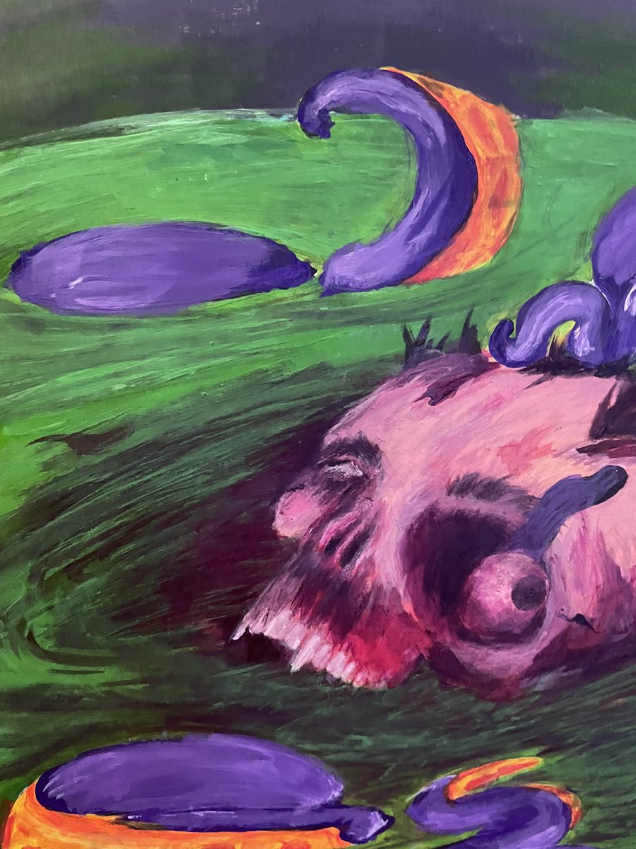 neu_rotic's tweet photo. HERE one of my favorites pieces, acrylic paint on paper!

#art #acrylic #paint #openComs https://t.co/Ox4Bj3zPkP