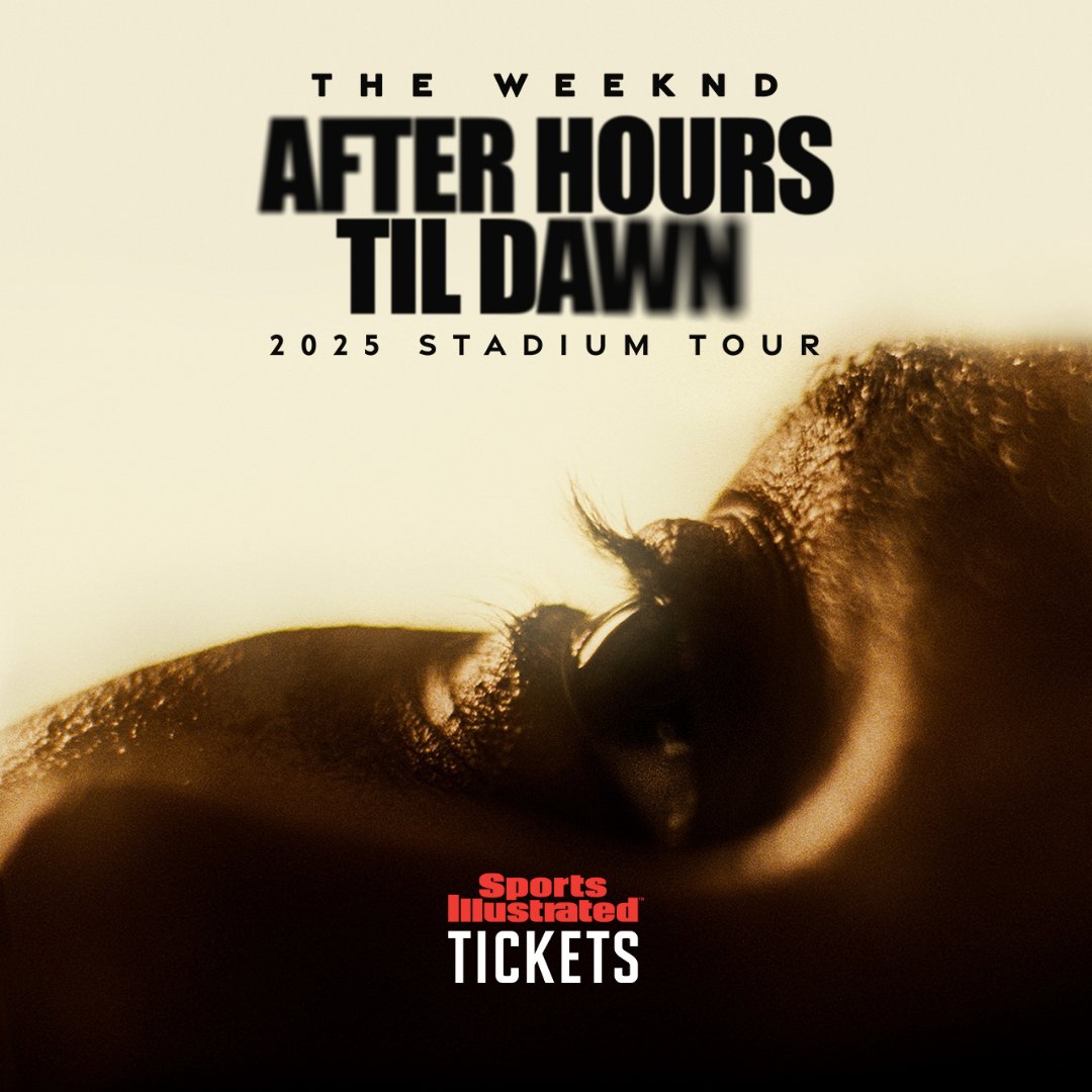 The Weeknd’s After Hours Til Dawn Tour is taking over stadiums across the U.S. this summer.

Massive visuals. Unmatched vocals. A show you don’t just watch—you feel.

📅 August - September 

#TheWeeknd #AfterHoursTilDawn #SITickets