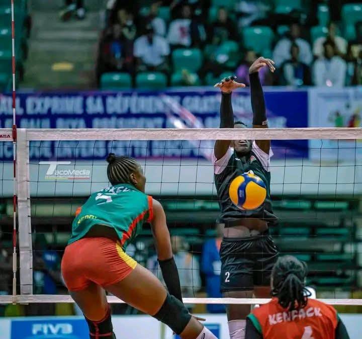 Side Out Africa (@sideoutafrica) on Twitter photo Just In!
The U-20 Kenya Women's National Team has been crowned champions of the U-20 Women's African Nations Championship after defeating the hosts Cameroon.
Congratulations Ladies🇰🇪🥇
📸 <a href="/AudranMoyo/">Lui-même 🇨🇲</a>👏
#SideOutAfrica Just In!
The U-20 Kenya Women's National Team has been crowned champions of the U-20 Women's African Nations Championship after defeating the hosts Cameroon.
Congratulations Ladies🇰🇪🥇
📸 <a href="/AudranMoyo/">Lui-même 🇨🇲</a>👏
#SideOutAfrica