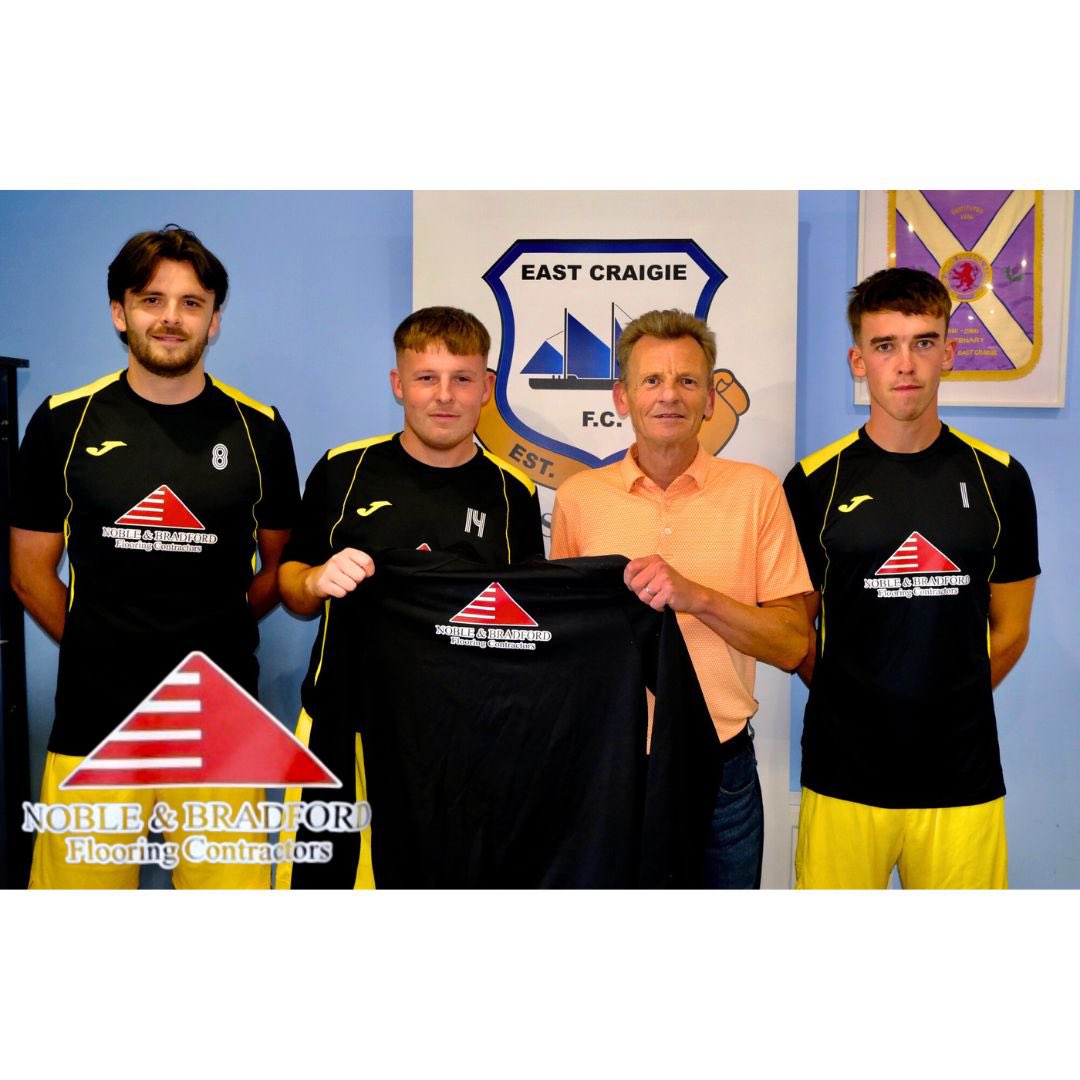 Massive thank you to our sponsor Noble &amp; Bradford Flooring Contractors for their sponsorship for our team tracksuits and their continued support of the club ⚽️⚓️