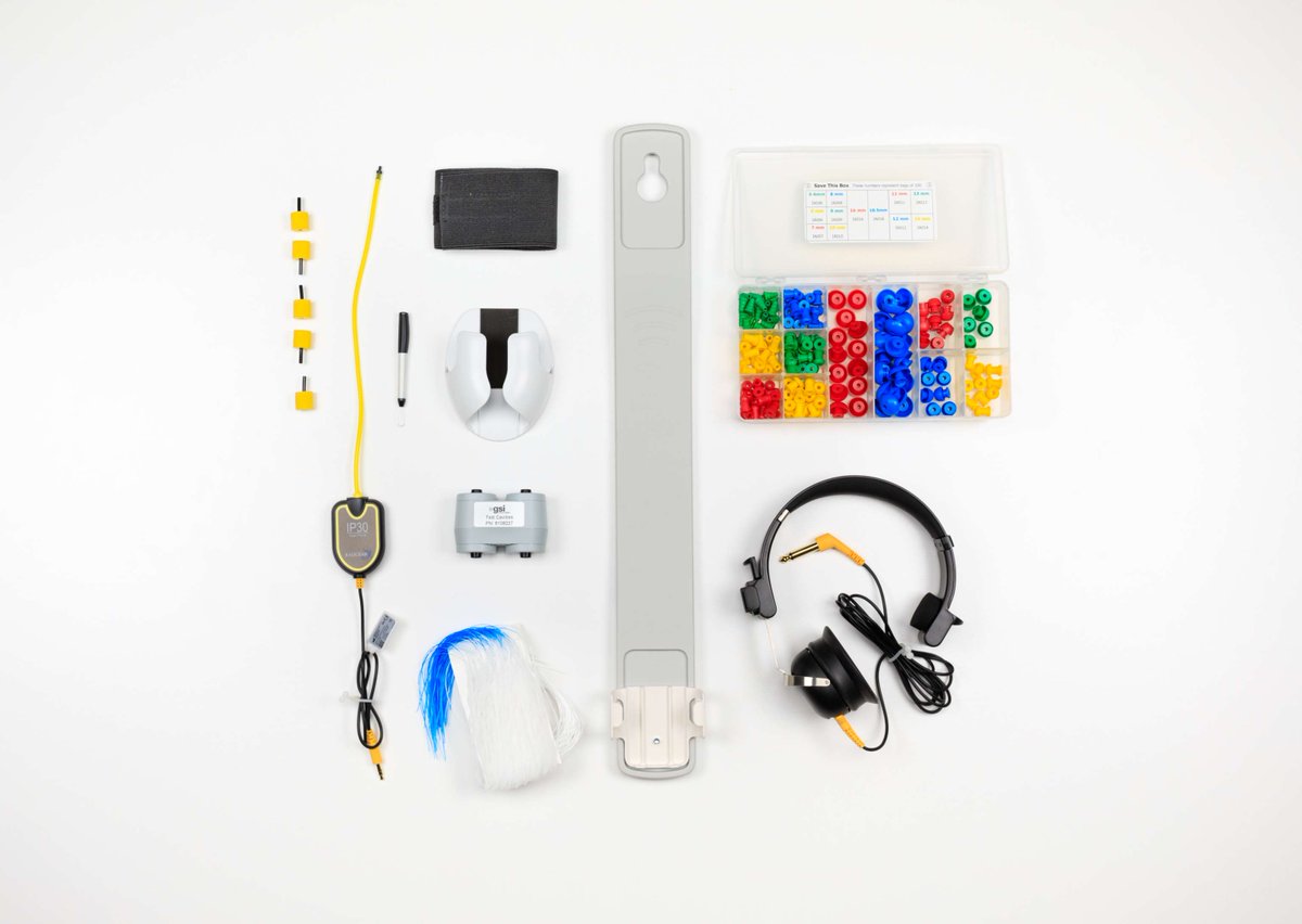 Ensure optimal performance from your GSI equipment by using high-quality eartips, essential for secure seals and accurate results. Contact your local distributor today to replenish your accessories and supplies: grason-stadler.com/locator
