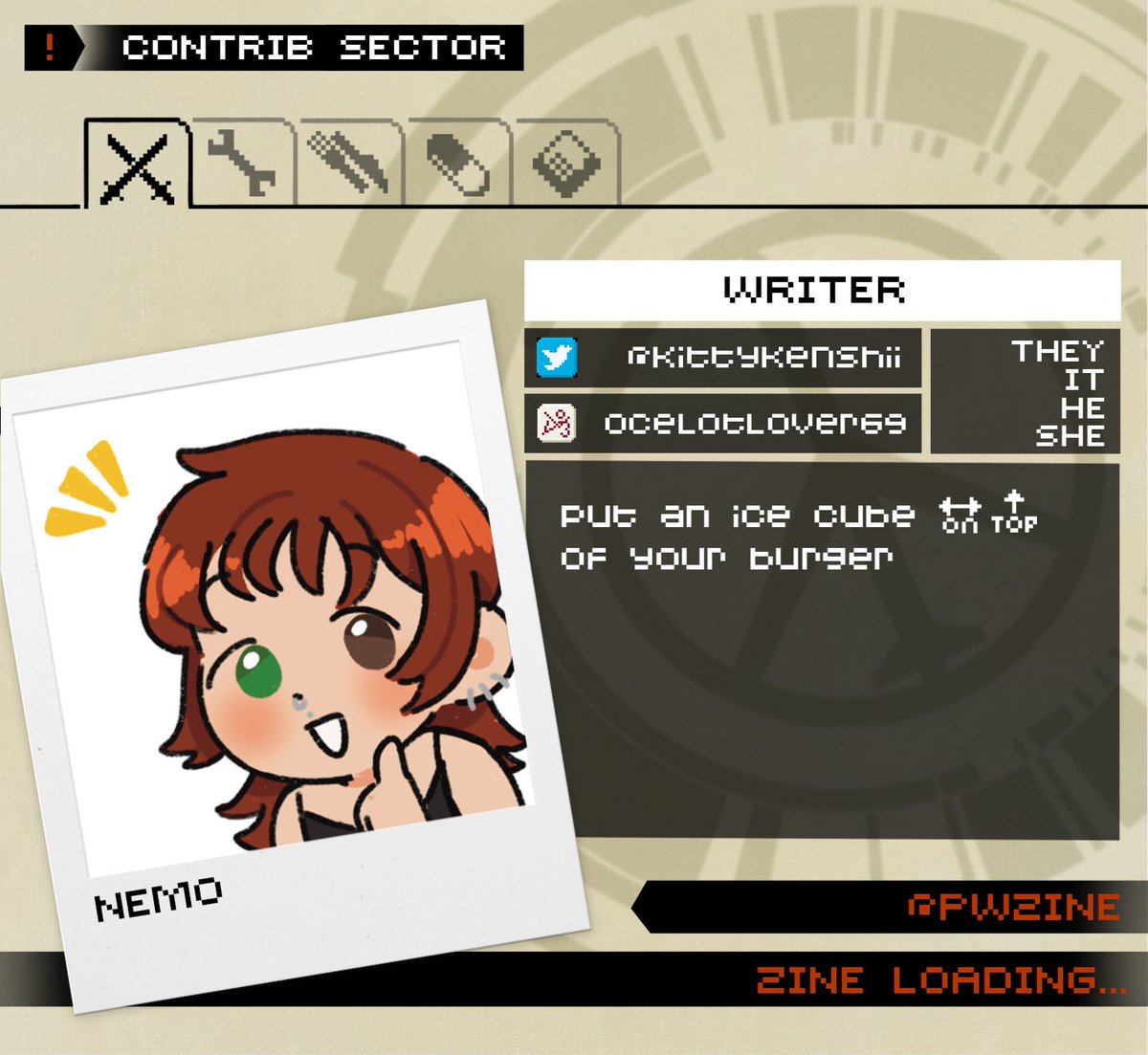 ❗️CONTRIBUTOR INTRODUCTION❗️

say hello to one of our writers <a href="/kittykenshii/">nemo || CEO OF DANDY ||</a> !!