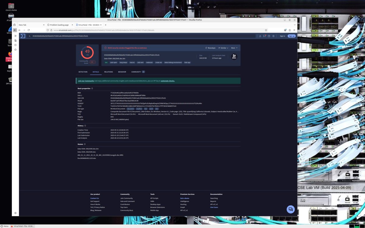 _emecon_'s tweet image. Rounded up Module 9 of Endpoint Security by covering Defending Systems, HIDS and Application Security. Worked on a lab where I performed Static &amp;amp; Dynamic Malware Analysis and also recommended Endpoint Security Measures. 
Cybersecurity P’s…up next!😁

#EndpointSecurity @ireteeh