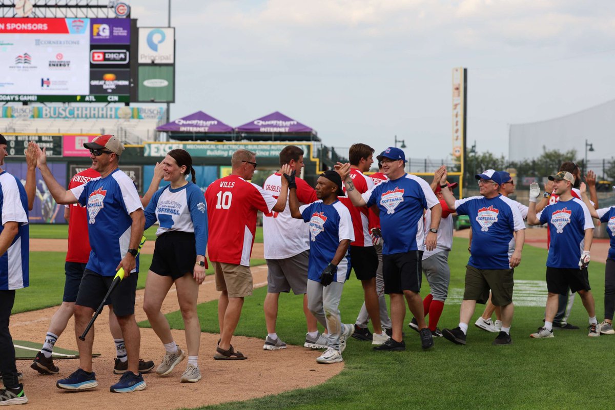 The 4th annual Iowa Legislative Slow-Pitch Softball Game raised $41,000 for two local charities, the Iowa Food Bank Association and Blue Star Mothers of Iowa. Thanks to all sponsors and participants for supporting this great cause!

Learn more: ow.ly/ZtKQ50WCWrX