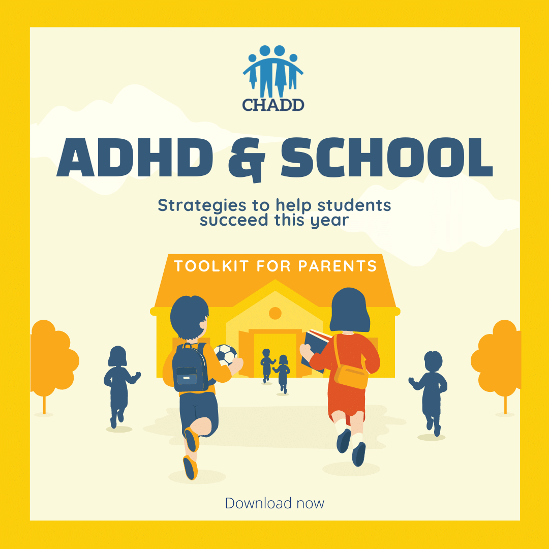 CHADD_ADHD's tweet photo. Getting ready for back to school? Parents, download this toolkit to help your child be successful this school year!

https://t.co/LLjfeo431r

#ADHD #CHADD #BackToSchool #Education #ADHDParent https://t.co/qoBzryl9MO