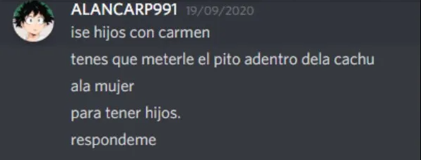 sixxarrr's tweet photo. @MrChander2212 @KeiberX_R3AL JASJASJ este pendejo. Alan carp literalmente era quien me ofrecia ver porno y tambien decia que habia tenido sexo con una mujer cuando yo tambien era un niño. https://t.co/lg2pVTxr6p