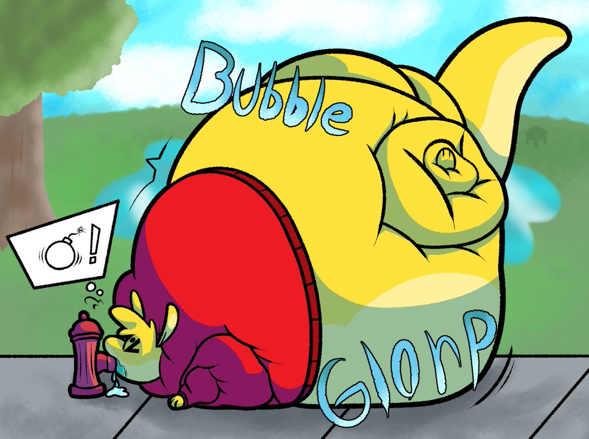 Trade for <a href="/JGLizardsCorner/">JG Lizard's Corner (Normal and Mild Kink Art, 18+)</a> 
Thats one way to beat the heat ig 
don't think he can handle much more tho