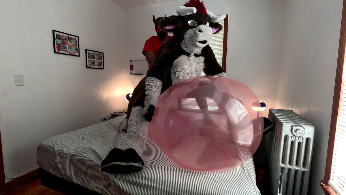 CaribouEno's tweet photo. #MagicMonday - when a #balloon suddenly disappears!
#pumptopop resp #ridetopop on a #Cattex GPF/23 ("#GL1200"). Fun!

Pup: @PupHirogashu 

#looners #looner #loonerfurs https://t.co/c7Eb57GzHd