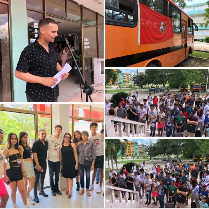 Más de 100 jóvenes espirituanas destacados de la producción y los servicios dieron inicio en la jornada de hoy a la 2da Edición del Campamento de Verano, dedicado en esta vez al Día internacional de la Juventud y al cumpleaños 99 de nuestro Comandante #FidelPorSiempre.
#UJCdeCuba