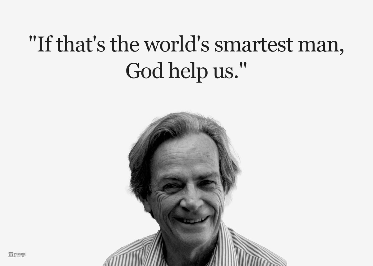 Richard Feynman's mother, Lucille Feynman, after Omni magazine named him the world's smartest man.