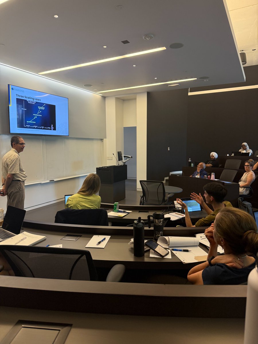On Large Language Models: Pascal Poupart discusses the automation/replacement of industry: "Knowledge workers until recently have had nothing to worry about, but with Agentic AI we are now automating much of the knowledge industry as well. This is happening as we speak."