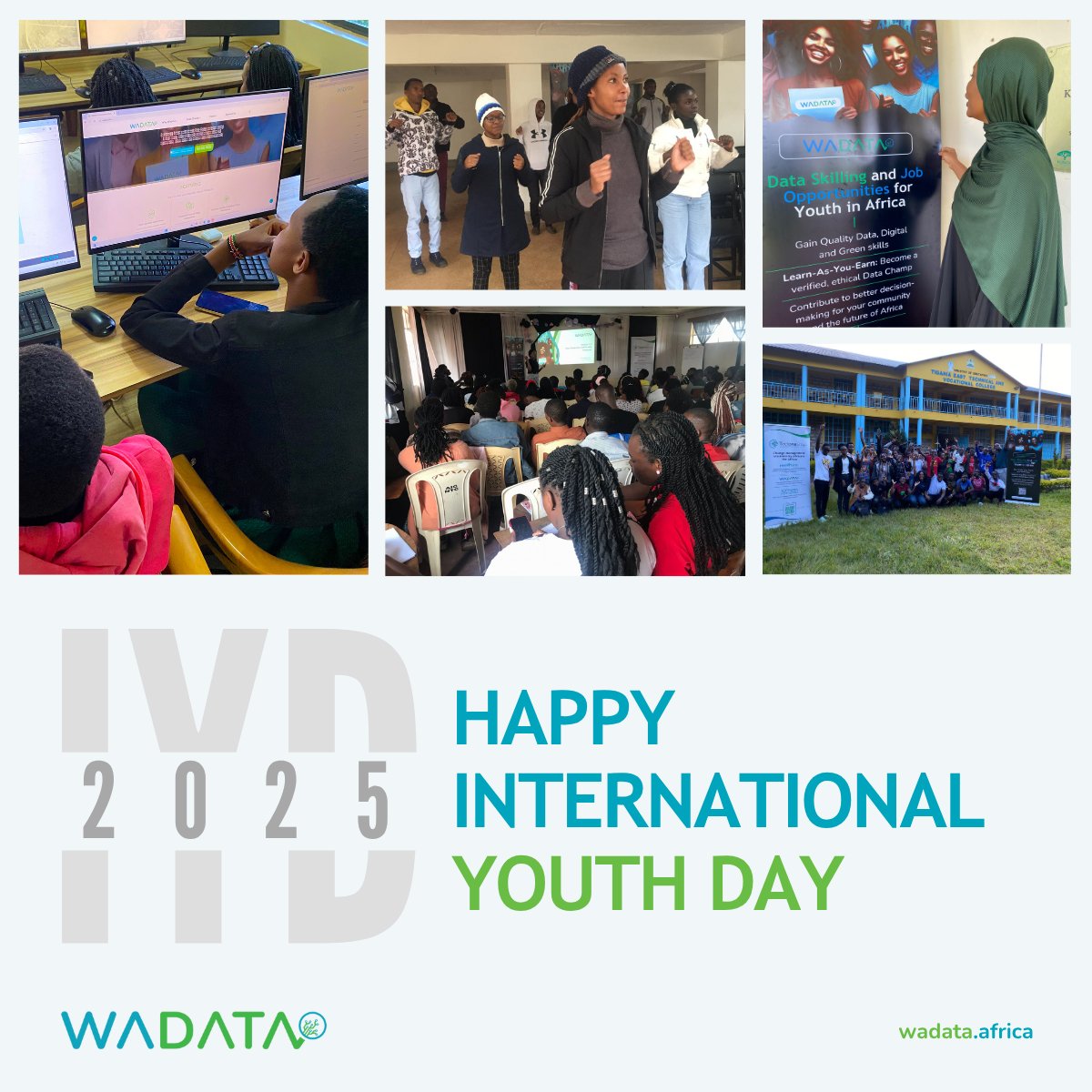 Our Data Champs are turning global aspirations into local realities with data and determination. This #InternationalYouthDay2025, tag those driving positive impact near you in the comment section⬇️. Let's celebrate them together🌟. #Youth4SDGs