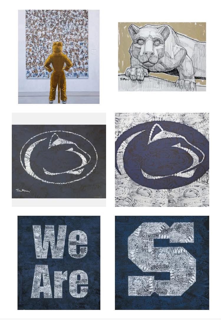 Tom Mosser Design (@tommosser) on Twitter photo We Are...licensed!
I am so pumped that these 6 pieces including 4 pieces that were created with Penn State footballs are now officially licensed by Penn State. 24" x 36" archival paper prints can now be purchased on the site:
tommosserdesign.com/the-mosser-gal…
& at the <a href="/SBSPennState/">The Student Book Store at PSU</a> We Are...licensed!
I am so pumped that these 6 pieces including 4 pieces that were created with Penn State footballs are now officially licensed by Penn State. 24" x 36" archival paper prints can now be purchased on the site:
tommosserdesign.com/the-mosser-gal…
& at the <a href="/SBSPennState/">The Student Book Store at PSU</a>