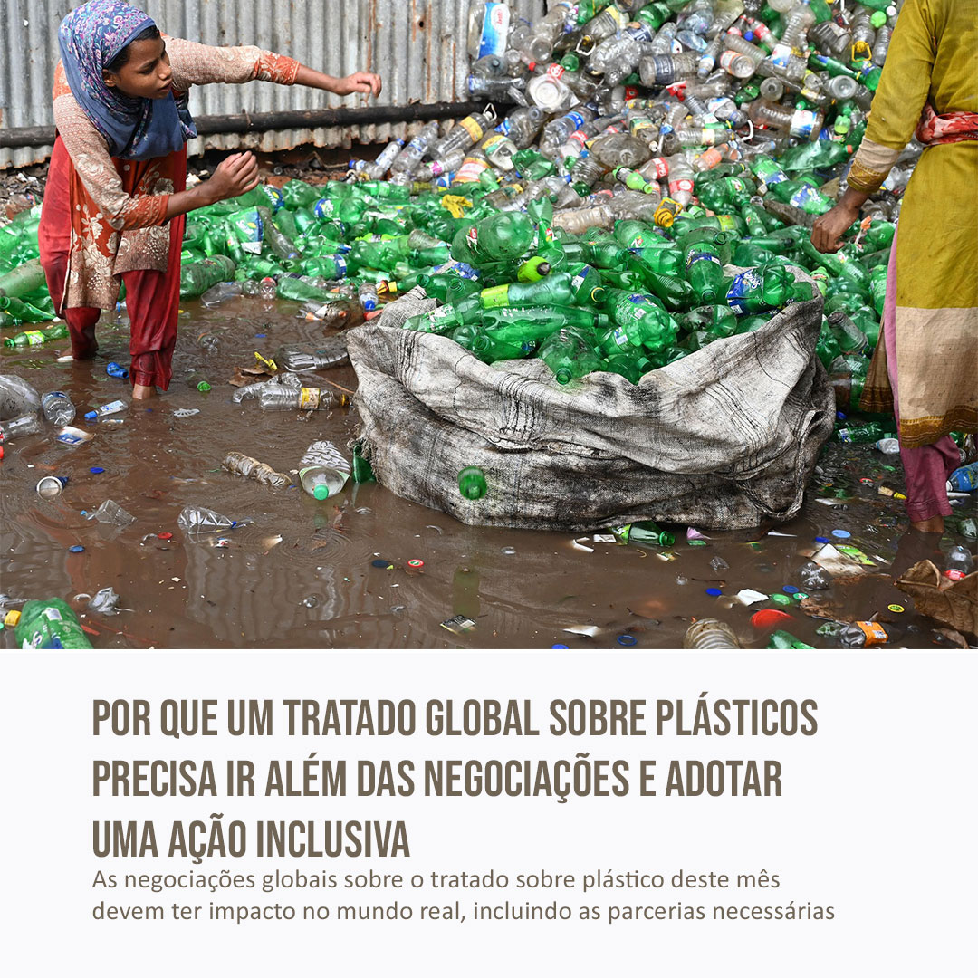 Por que um tratado global sobre plásticos precisa ir além das negociações e adotar uma ação inclusiva As negociações globais sobre o tratado sobre plástico deste mês devem ter impacto no mundo real  

Veja: pick-upau.org.br/plasticnothank…
Conheça: plasticnothanks.org