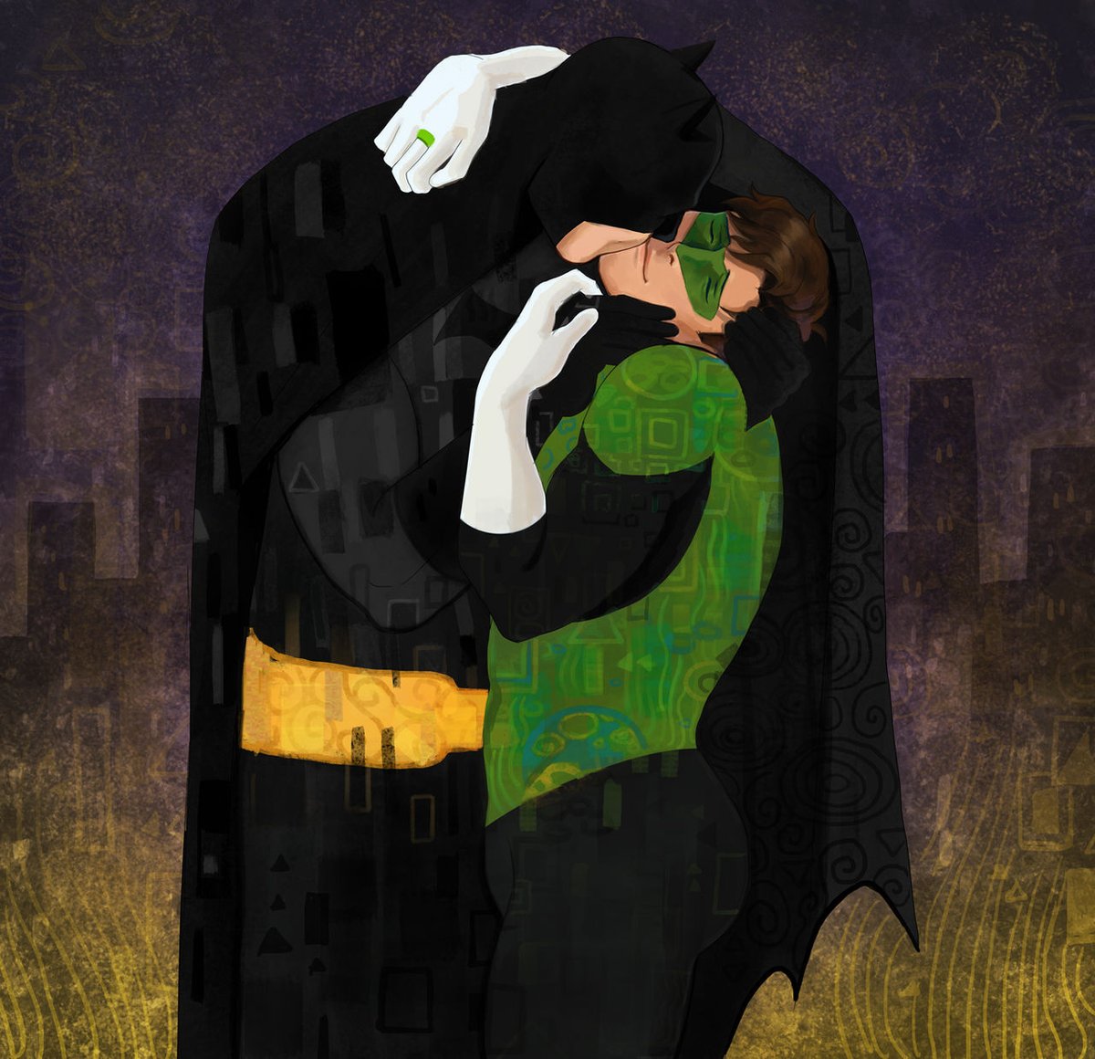 #batlantern The kiss~