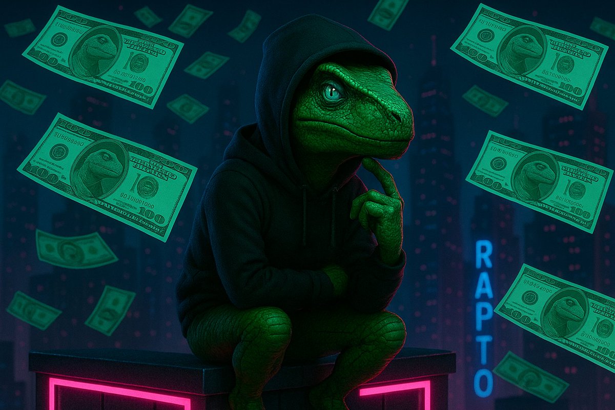 RaptorCto's tweet photo. The upcoming alt season will be Raptorous🦖🦖

$RAPTOR https://t.co/0gXSYSzZb6