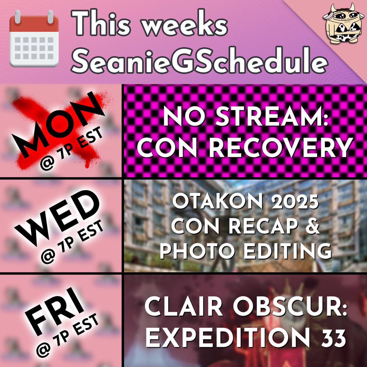 I yapped so much that my voice is still fucked, so the #Otakon2025 Photo Recap is pushed till Wednesday!

We got some banger pics this year, excited for y'all to see em 💜