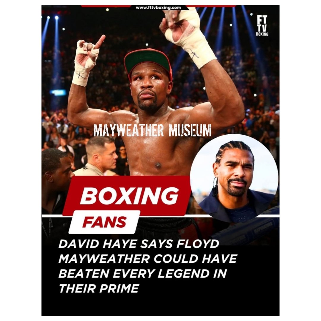 The Great Warrior <a href="/davidhaye/">David Haye</a> Speaks 🫡🤍
Hard Work and Dedication. 
Blood Sweat and Tears - TBE
#MayweatherMuseum