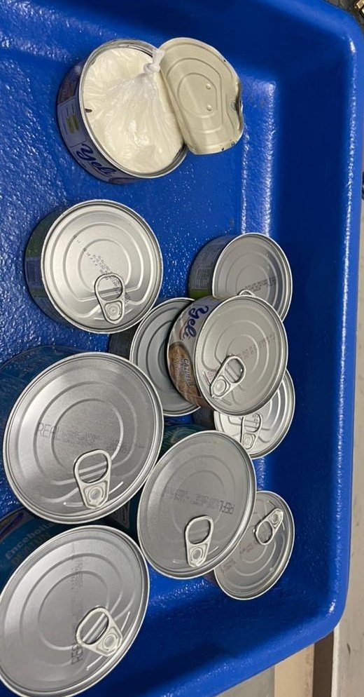 En el Aeropuerto José Martí de la Habana, fue descubierto nuevo intento de introducir #Drogas al país 

🚨 Camuflada en LATAS DE ATÚN
🚨 Maleta con estructura modificada
La pericia de #AduanaCuba ✈️ y Antidrogas sigue siendo EL ESCUDO. 🛡️
#CubaAlertas #CeroDrogas
<a href="/AduanaJM/">Aduana Aeropuerto Internacional José Martí</a>