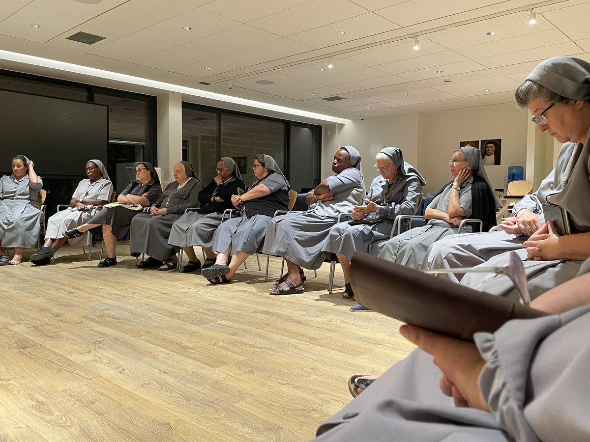 Terminamos nuestros tres días de retiro. Llamadas a “estar con Él” para que nuestras palabras sean Palabra  #NazaretFalilia