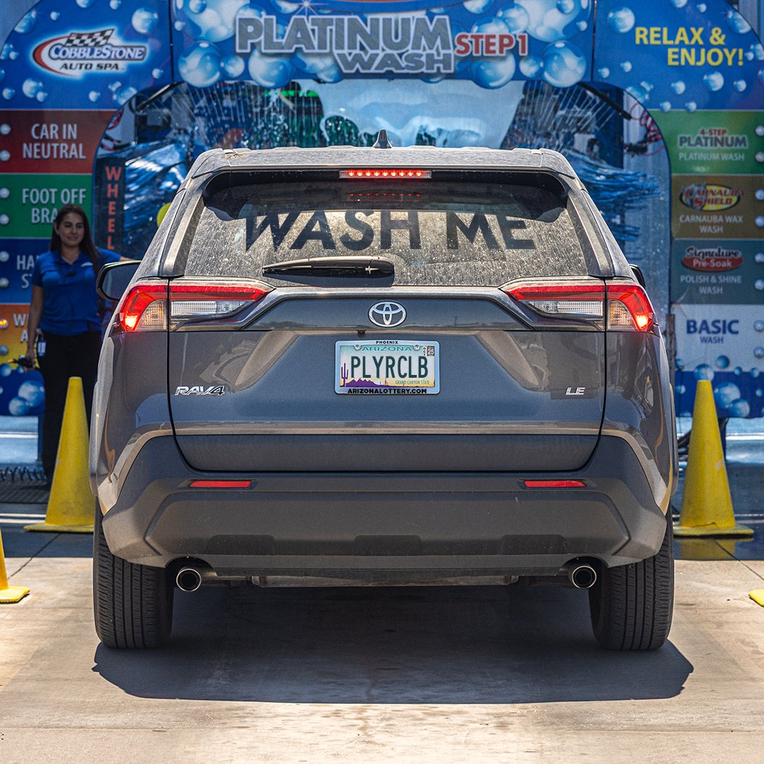 Arizona Lottery (@azlottery) on Twitter photo Give your car a bath for FREE.
Enter for a year of car washes at <a href="/CobblestoneAuto/">Cobblestone Auto Spa|Car Wash</a>: azplayersclub.com/rewards/577841 Give your car a bath for FREE.
Enter for a year of car washes at <a href="/CobblestoneAuto/">Cobblestone Auto Spa|Car Wash</a>: azplayersclub.com/rewards/577841