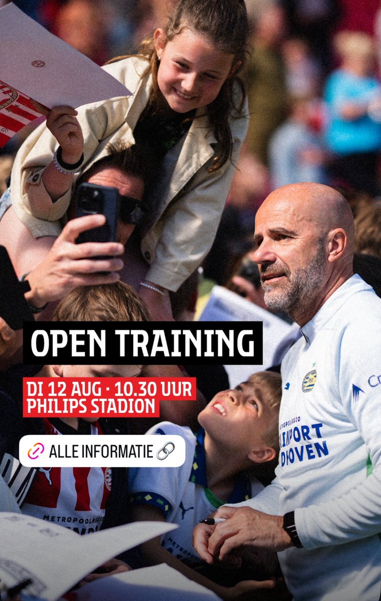 paulvankemenade's tweet photo. Morgen gaat het Philips Stadion weer open voor een open training, aanvang 10.30 uur.
#philipsstadion #ecdv @DeVerlenging https://t.co/N4DH0T0pAx