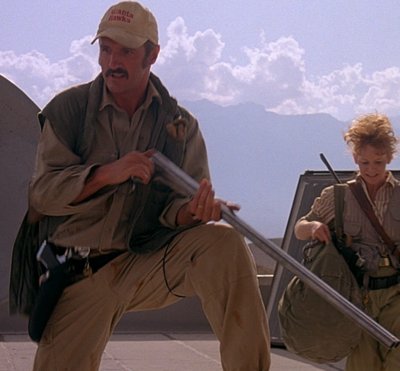 In the movie Tremors Burt Gummer was originally supposed to have an NRA sticker on his truck however his actor Michael Gross objected not because he refused to play an NRA member but because he said Burt was WAY too pro gun to be in the NRA