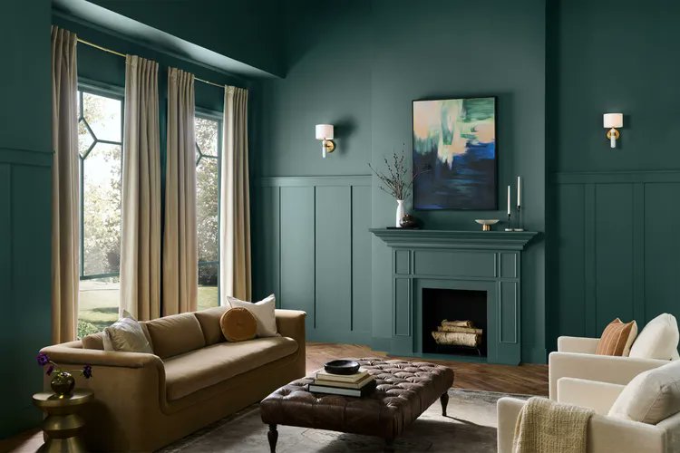 BarbTBryan's tweet image. 2026's Color of the Year picks are in!

Valspar's Warm Eucalyptus: A calming green.

Behr's Hidden Gem: A smoky jade.

Which one suits your style? #Valspar2026 #Behr2026 #ColorOfTheYear