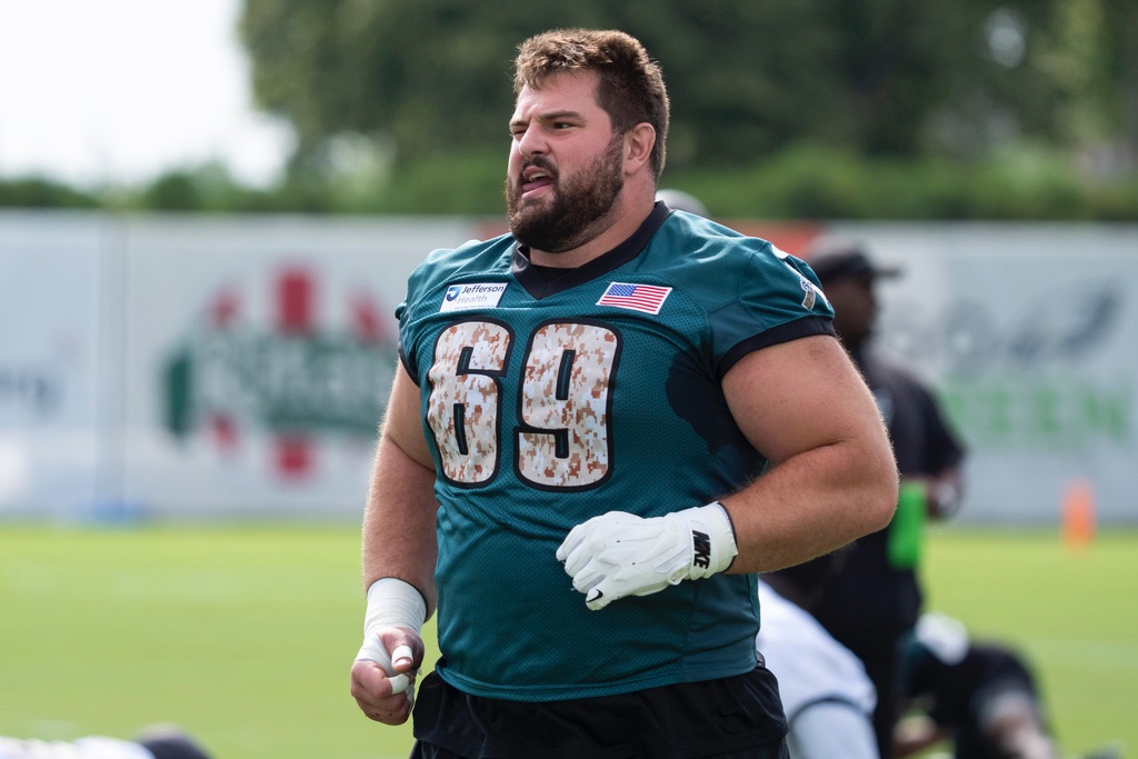 Ian Rapoport (@rapsheet) on Twitter photo #Eagles Pro Bowl G Landon Dickerson, who suffered a meniscus injury on Sunday night, is having minor knee surgery in the coming days, per me and <a href="/MikeGarafolo/">Mike Garafolo</a>.
He’s considered week-to-week, with the goal of being available to begin the regular season. #Eagles Pro Bowl G Landon Dickerson, who suffered a meniscus injury on Sunday night, is having minor knee surgery in the coming days, per me and <a href="/MikeGarafolo/">Mike Garafolo</a>.
He’s considered week-to-week, with the goal of being available to begin the regular season.