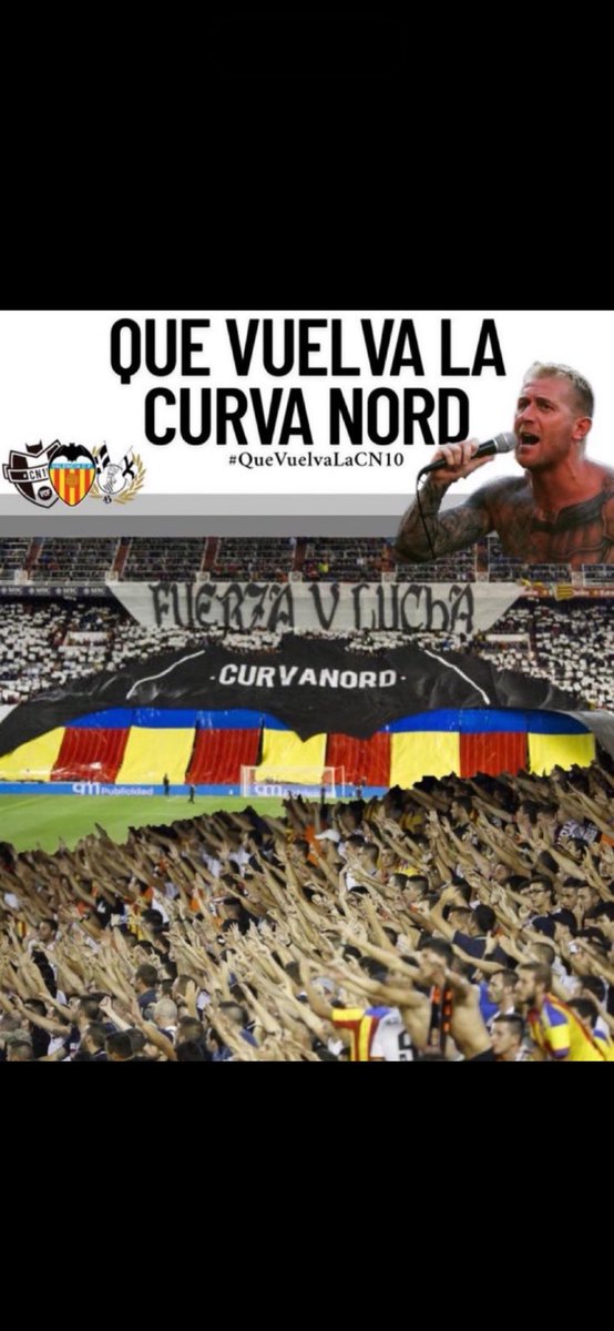 APO20144's tweet photo. @valenciacf #QueVuelvaLaCN10 https://t.co/QnjDWoadSk