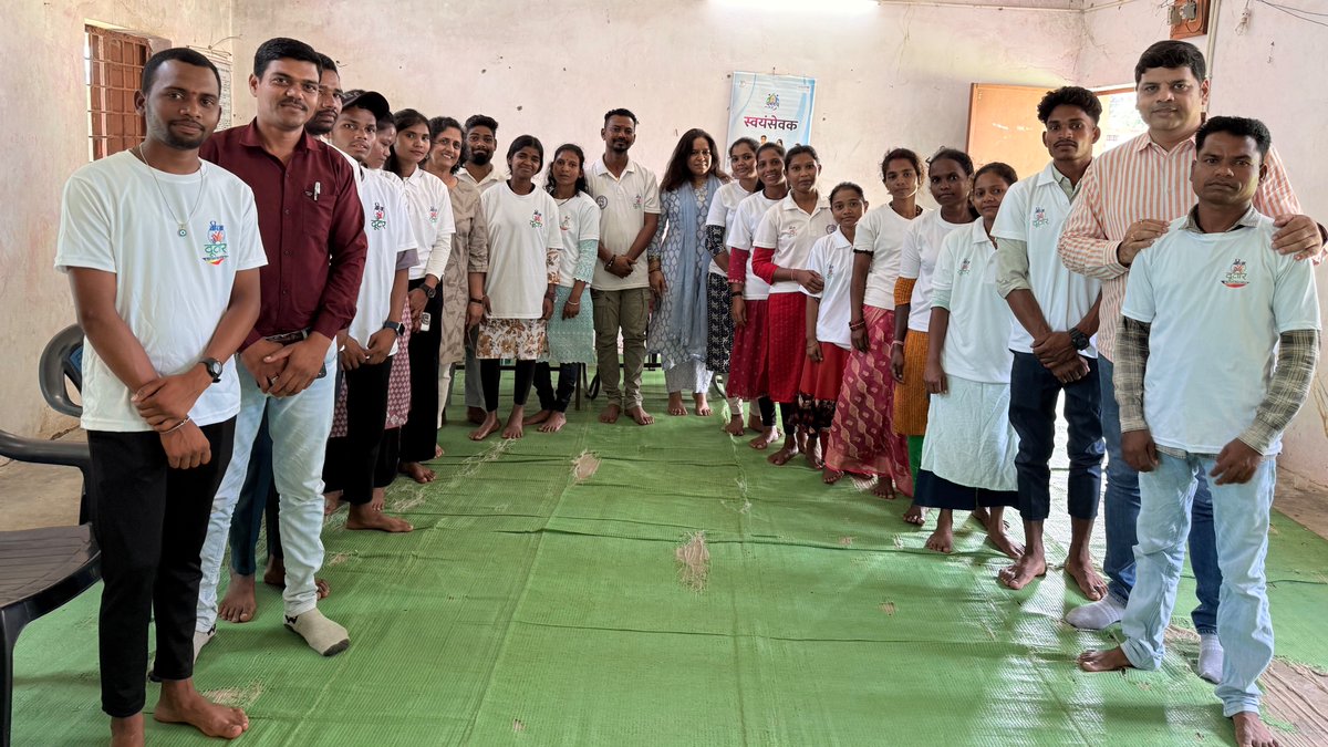 From the heart of Bastar &amp; Bijapur, smiles &amp; a million dreams. 🌿
On #InternationalYouthDay2025, celebrate the unstoppable spirit of young changemakers who are shaping a brighter, kinder future
#YouthVoices #Bastar #YouthForChange 
<a href="/ChhattisgarhABC/">Alliance for Behaviour Change, Chhattisgarh</a> <a href="/ChhattisgarhCMO/">CMO Chhattisgarh</a> 
<a href="/UNICEFIndia/">UNICEF India</a>