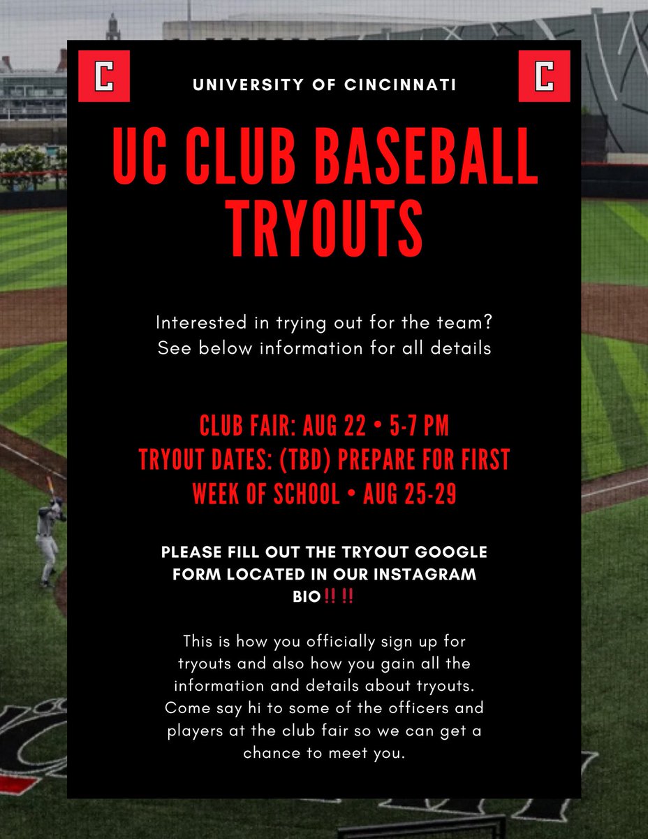 Cincinnati Club Baseball tweet media