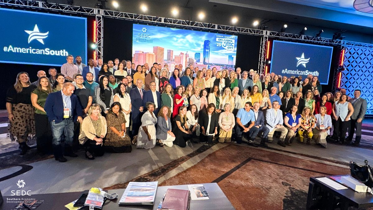 Oh my! Team Oklahoma is STRONG at #SEDC2025.