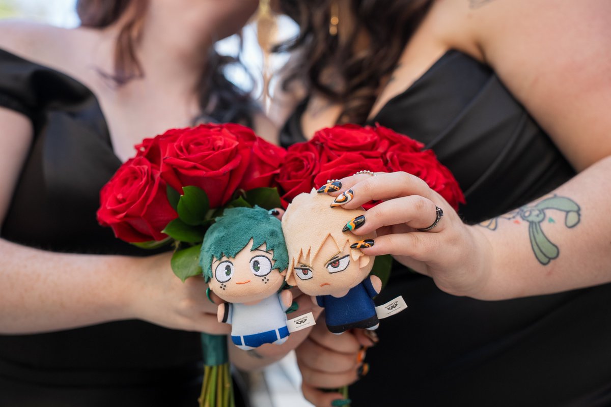 Of course we had to have them there with us on our special day. We wouldn't have met if it weren't for them. 🧡💚 8.9.25 💍 #bakudeku #wedding <a href="/toinygorl/">huh? BOOBS?!🔞💗</a>