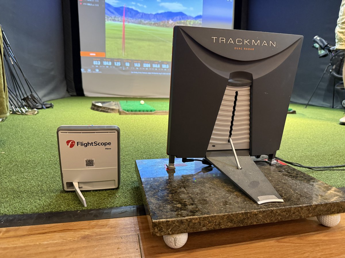 Putting some finishing touches on data collection today for my review of the new FlightScope Mevo Gen2 launch monitor.

Thanks Club Champion for letting me borrow your TrackMan for comparisons. Review coming soon. And there are some WOWs. 😁👍