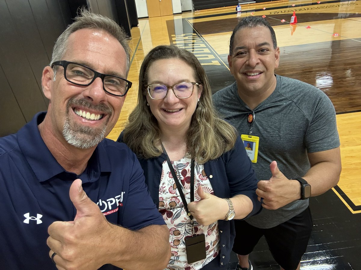 Mark Friedrich ✭ (@adventureedguy) on Twitter photo THANK YOU Manassas Park City Schools <a href="/MPCSVA/">MPCSchools</a> for an ADVENTUROUS day of Professional Development 👍🏻. The H&PE Teachers participated in an <a href="/OPENPhysEd/">OPEN Phys Ed</a> “Creating Connections & School Community” workshop to learn all about building relationships through PLAY. Great Job 👏! #PhysEd THANK YOU Manassas Park City Schools <a href="/MPCSVA/">MPCSchools</a> for an ADVENTUROUS day of Professional Development 👍🏻. The H&PE Teachers participated in an <a href="/OPENPhysEd/">OPEN Phys Ed</a> “Creating Connections & School Community” workshop to learn all about building relationships through PLAY. Great Job 👏! #PhysEd