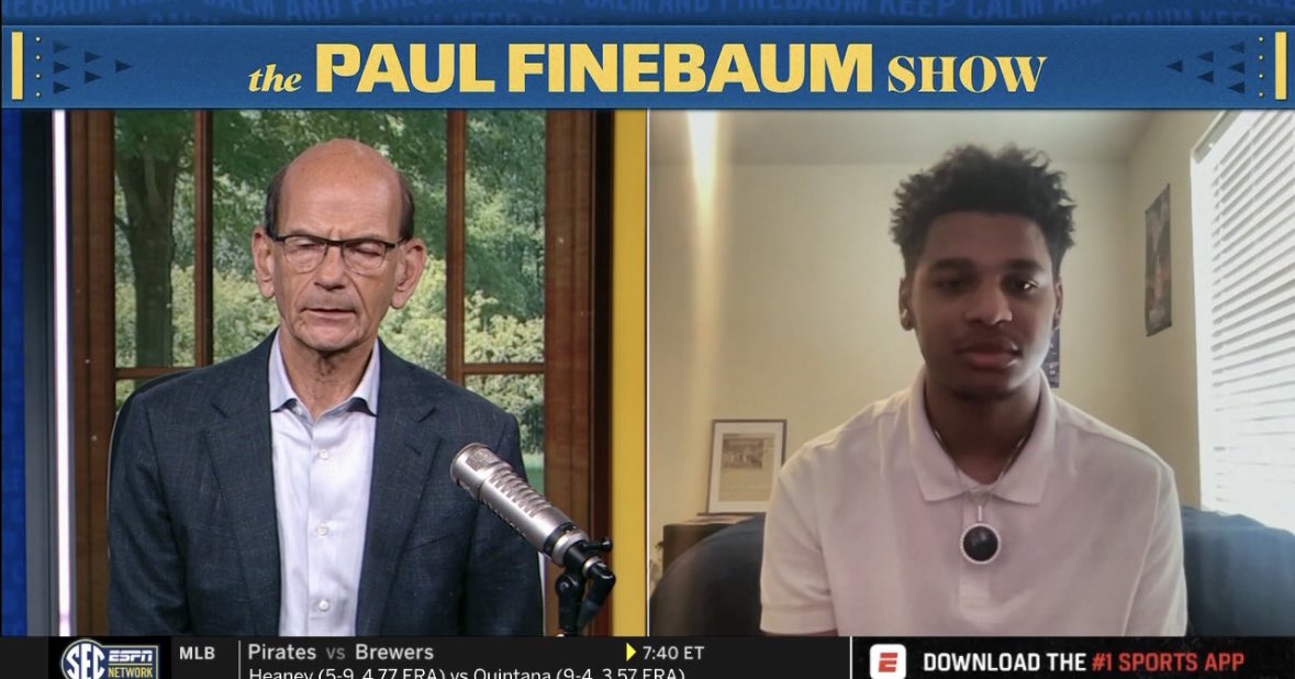 Tre Allen (@treday0314) on Twitter photo Thank you to <a href="/finebaum/">Paul Finebaum</a> for letting come on “The Paul Finebaum Show.”
Truly blessed to have this once in a lifetime opportunity and glad to be apart of it!
Proud to represent the <a href="/lsureveille/">The Reveille</a> and <a href="/ReveilleSports/">Reveille Sports</a>🙌🏾 Thank you to <a href="/finebaum/">Paul Finebaum</a> for letting come on “The Paul Finebaum Show.”
Truly blessed to have this once in a lifetime opportunity and glad to be apart of it!
Proud to represent the <a href="/lsureveille/">The Reveille</a> and <a href="/ReveilleSports/">Reveille Sports</a>🙌🏾